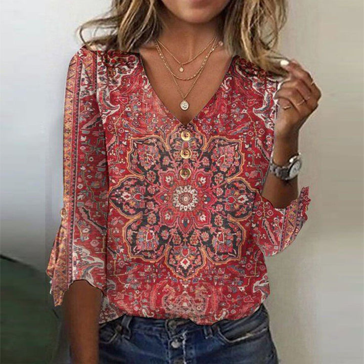 Vanessa - Vintage Boho Blouse