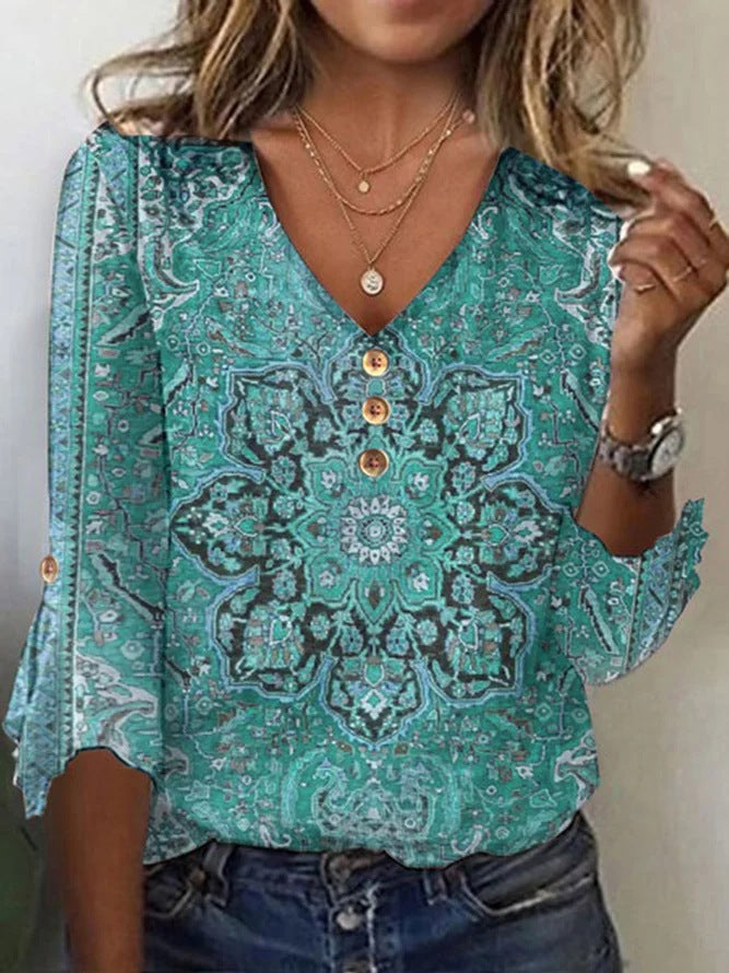 Vanessa - Vintage Boho Blouse